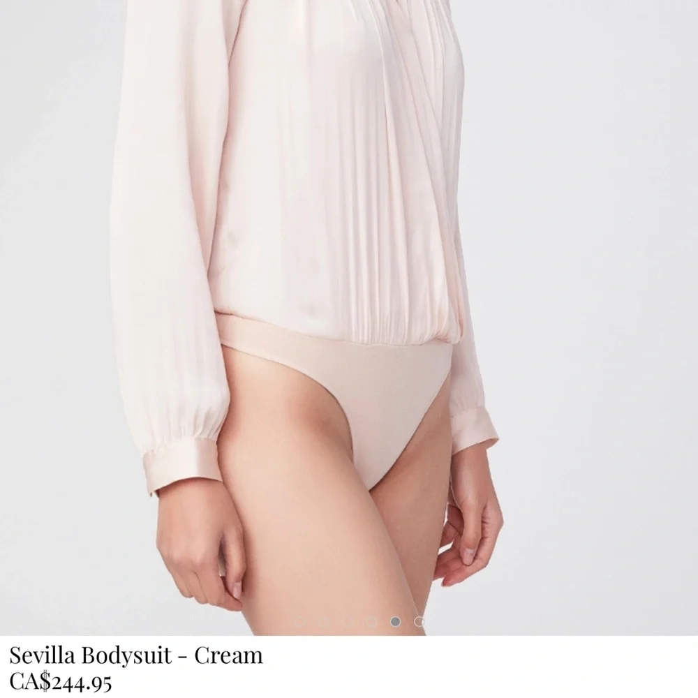 PAIGE “Sevilla” Bodysuit (Red/Rust) - Picture 10 of 16